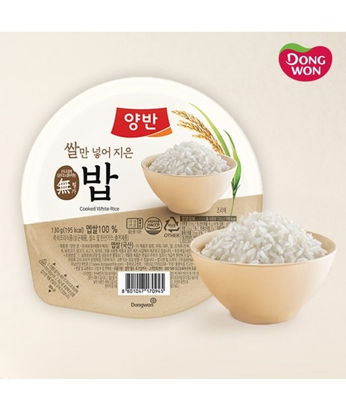 [동원] 양반 흰쌀밥 130g 48개